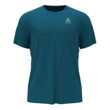 Odlo Wander-/Freizeit Tshirt Crew Neck Cardada (100% Polyester) saxonyblau Herren